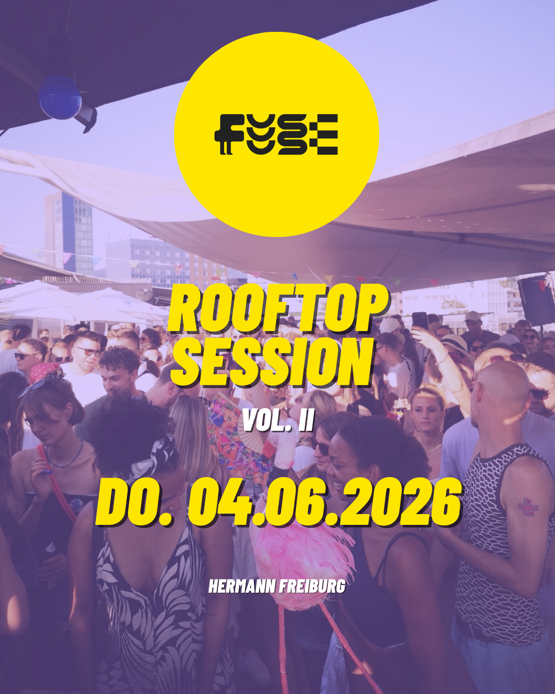 Veranstaltungsbild für FUSE - ROOFTOP SESSION  Vol. II